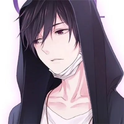 快手头像男生霸气动漫戴口罩第1张