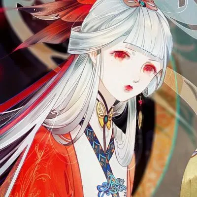 清新唯美女生动漫古风头像第1张