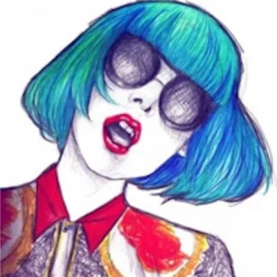 女生另类搞怪动漫头像精选第1张