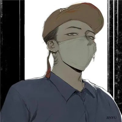 快手头像男生霸气戴口罩动漫第1张