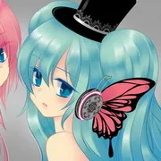 戴耳机的动漫女生头像第1张