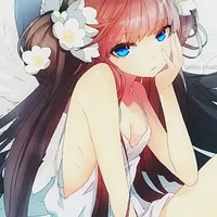 娇嫩又发光的动漫女生头像长头发(紫色第1张