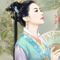 长发+大卷发性感唯美的很有气质静态古典美女头像第1张