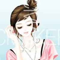 唯美清新插画少女头像图片精选第1张