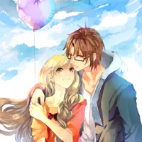 qq插画动漫情侣头像大全2013最新版的第1张