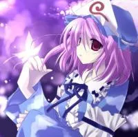 卡哇伊自然恬静的唯美动漫女孩qq头像图片第1张