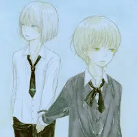 唯美插画动漫情侣头像图片新日系风格第1张