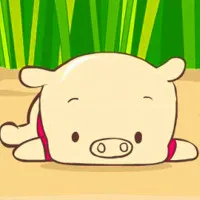 调皮捣蛋卡通小精灵毕加猪可爱头像图片第1张