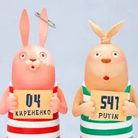 可爱的卖萌的越狱兔动漫头像图片第1张