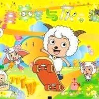 喜洋洋和灰太狼动漫头像全体照片第1张