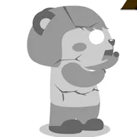 外表可爱笨笨熊头像图片第1张