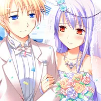 有爱温馨的唯美动漫情侣头像一对第1张