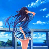 校服动漫女生头像第1张