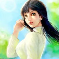 高清动漫美女头像图片第1张