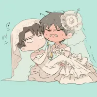 可爱动漫情侣头像一左一右第1张