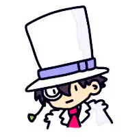 名侦探柯南简笔画头像图片第1张