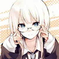 戴眼镜的动漫女生头像第1张