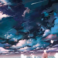 高清动漫风景情侣头像图片大全第1张