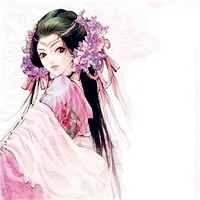 好看唯美手绘古风美女头像第1张