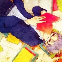 各类好看戴眼镜动漫头像男第1张