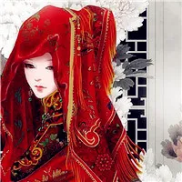 唯美古风穿婚纱系新娘头像第1张