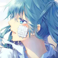 好看长发可爱动漫妹子QQ头像图片第1张