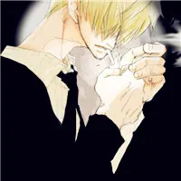 动漫抽烟男头像第1张