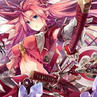 二次元动漫女剑客QQ头像图片第1张