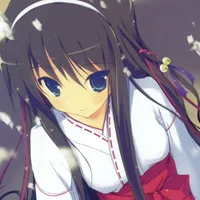 二次元动漫电击萌娘白丝美女QQ头像图片第1张