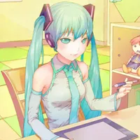 各种画风的初音未来高清QQ头像图片女第1张