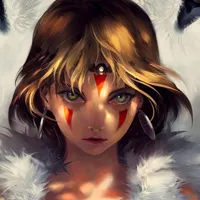 经典动漫宫崎骏幽灵公主QQ头像图片第1张