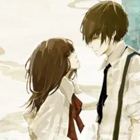 可爱动漫浪漫情侣头像第1张