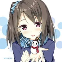 可爱动漫萌妹立华奏高清QQ头像图片第1张