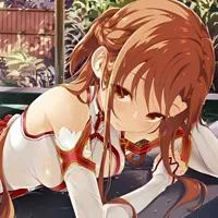 热血动漫刀剑神域亚丝娜高清QQ头像图片第1张