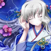 日系唯美动漫和服少女萝莉头像图片第1张