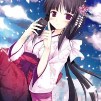 好看唯美梦幻动漫女孩QQ头像图片第1张