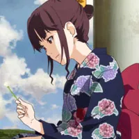 日本动画电影《烟花》QQ头像图片第1张