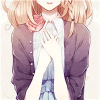 动漫个性女生半身头像图片第1张