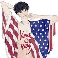 2018动漫卡通头像男生冷酷帅气高清头像第1张