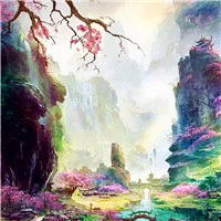 古风唯美意境高清动漫风景头像第1张