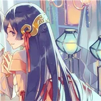 手绘古风情侣头像第1张