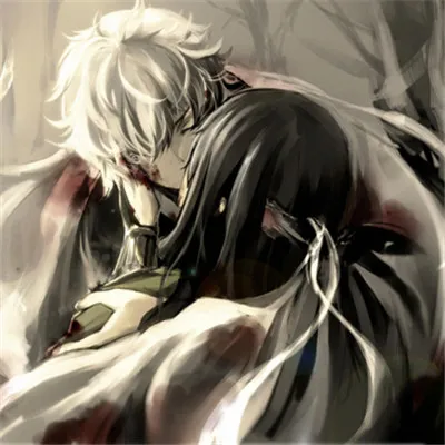 动漫情侣头像接吻拥抱第1张