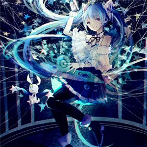 高清梦幻十二星座专属初音未来QQ头像图片第1张