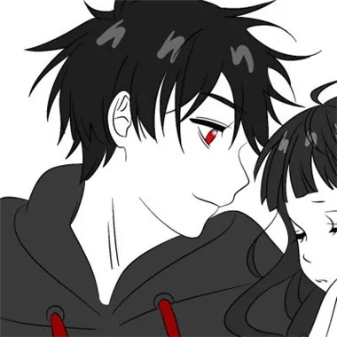 情头像情侣双人两张动漫第1张