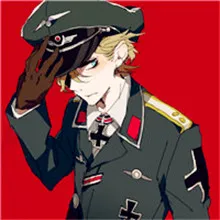 冷酷军装动漫头像第1张