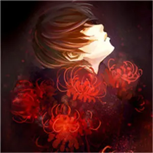 暗红系头像动漫男第1张