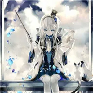 暗黑系动漫头像冷酷的小萝莉第1张