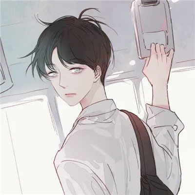 手绘帅哥头像图片第1张