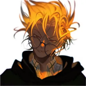 戴眼镜男生动漫头像冷酷帅气二次元图片第1张