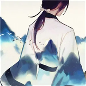 手绘古风帅哥头像第1张